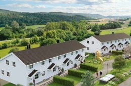 Sande/Skoger/Nær Drammen 8 av 8 solgt – Moderne rekkehus – 150 m2 – 5 sov – Stor hage – Carport – Sol – Familievennlig!