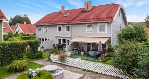 Eikenga/Lierbyen Familievennlig rekkehus over 3 plan – Garasje – P-plass – Solrik markterrasse – Barnevennlig – Sentralt